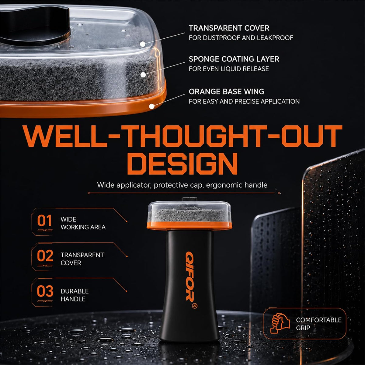 Built in applicator design