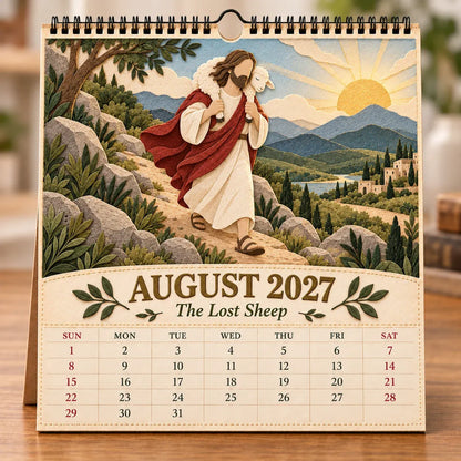 ✝️ 2027 Walking With Jesus Wall Calendar