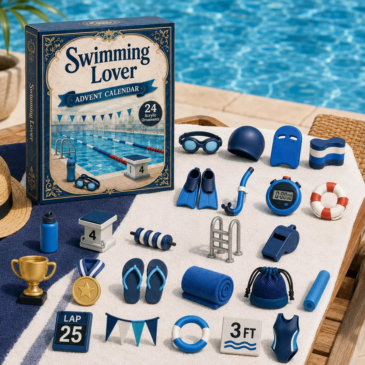 🏊💦 24 Days of Poolside Cheer – Swimming Christmas Collector Countdown