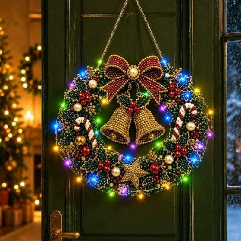 LED Christmas Bead Diamond Picture