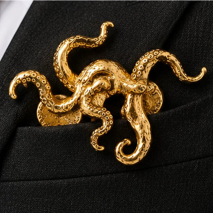 ✨ Luxury Sculpted Animal Brooch – Premium Statement Piece for Suits & Blazers