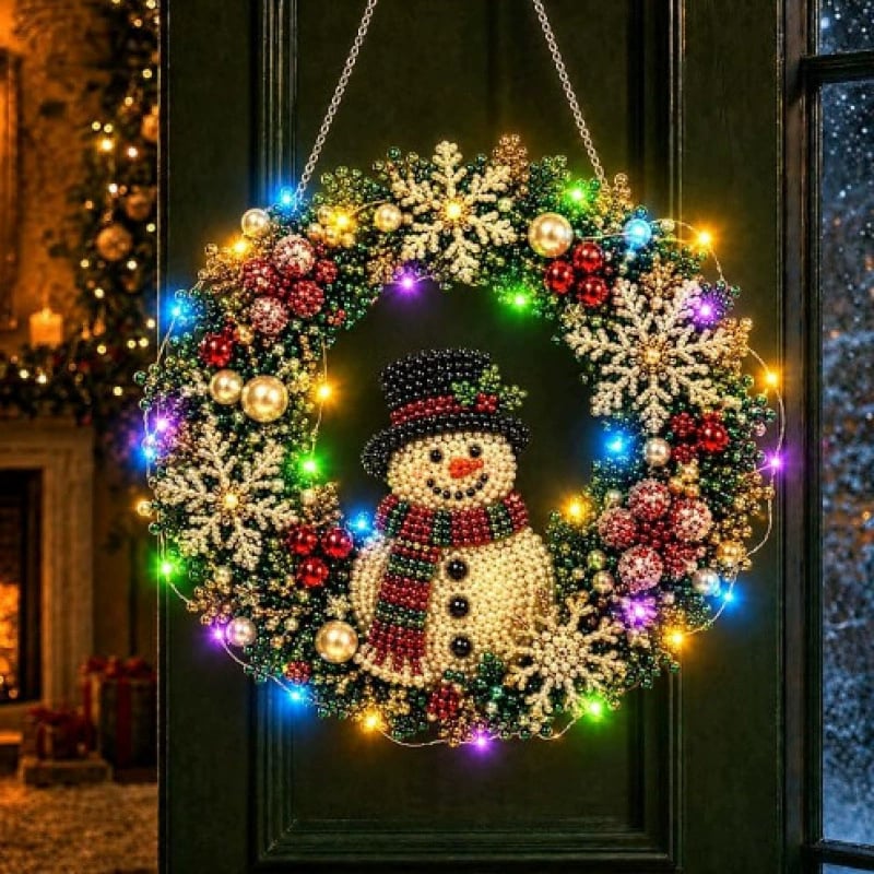 LED Christmas Bead Diamond Picture