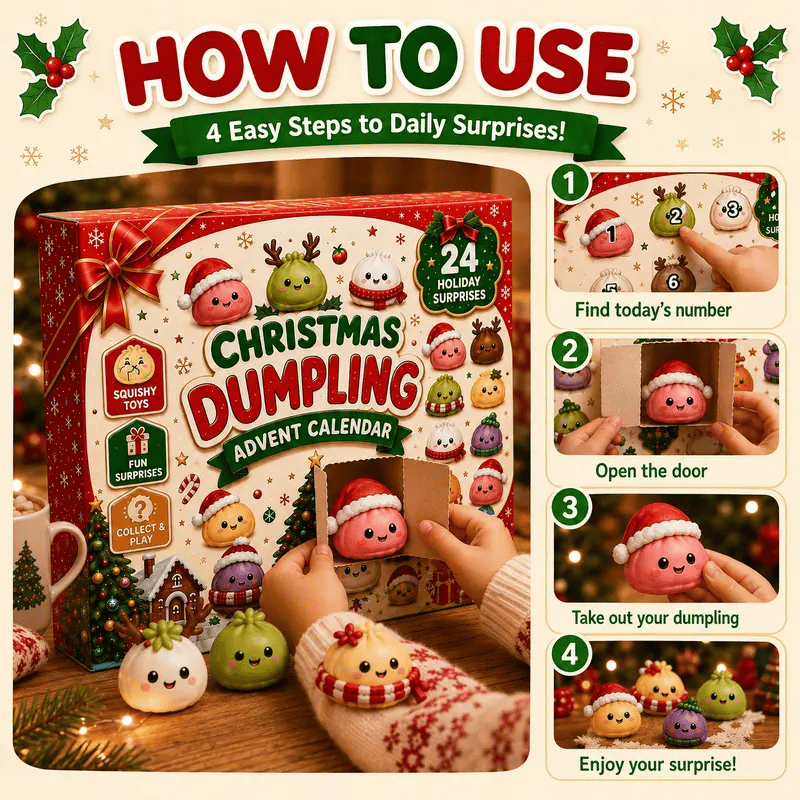 2026 Christmas Mini Squishies Advent Calendar