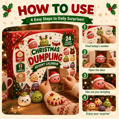 2026 Christmas Mini Squishies Advent Calendar