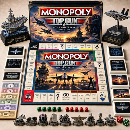 Top Gun 40th Anniversary × MONOPOLY COLLECTOR EDITION SET