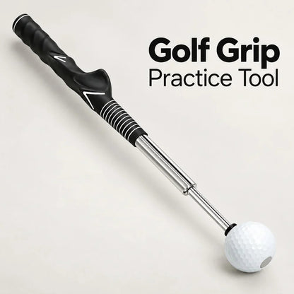💥🏆Golf Grip Practice Tool with Contoured Handle and Ball End
