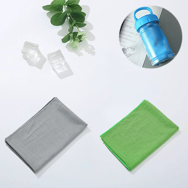 BUY 1 GET 1 FREE🌞Cooling Bottle - Cold Sweat Towel You Can Use Anywhere, Anytime! Reusable Soft Absorbent Cooling Portable