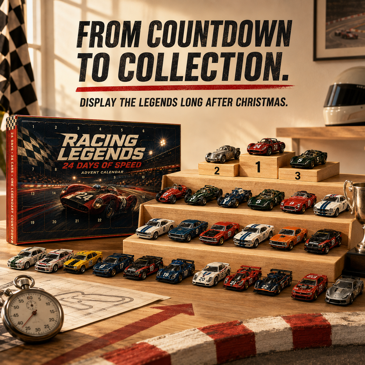 Racing Legends Advent Calendar — 24 Days of Speed
