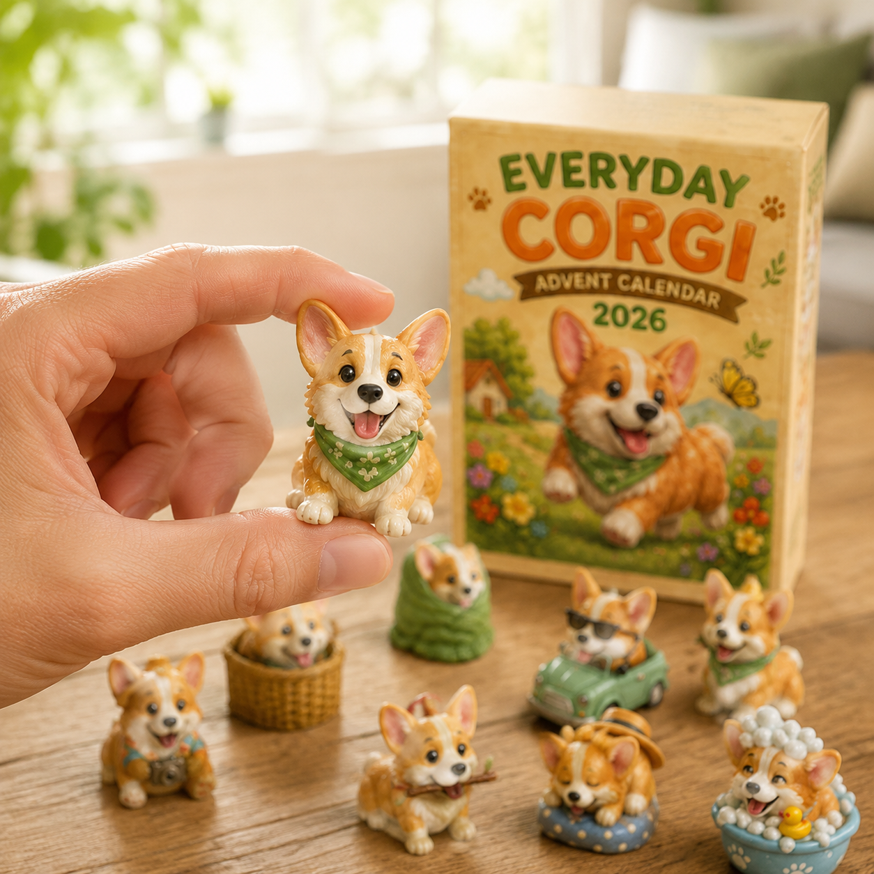 ✨Everyday Corgi Advent Calendar 2026 - 24-Day Festive Countdown