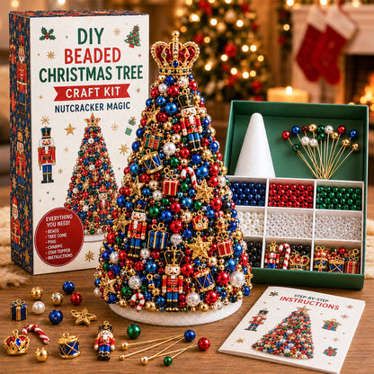 🎄 DIY Beaded Christmas Tree Craft Kit