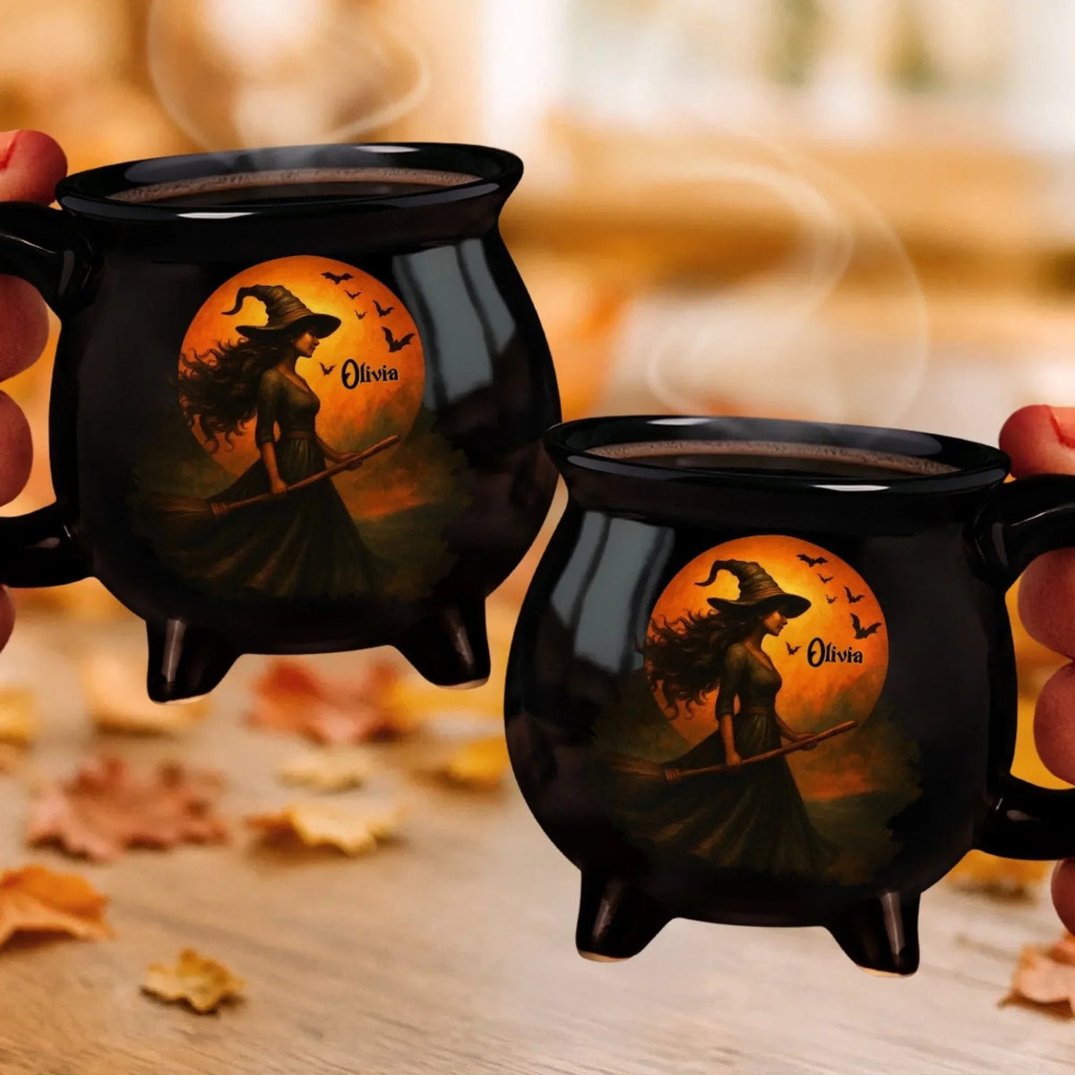 🔥Halloween Early Bird Sale🎃Custom  Witch Cauldron Mug — The Ultimate Halloween Brew! 🔮💀☕️