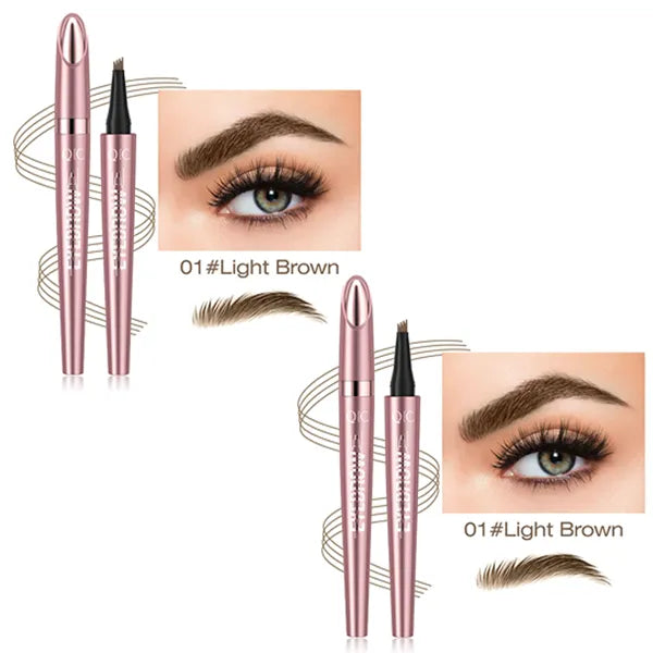 🎁Buy 1 Get 1 Free✨Waterproof Micro-Fork Eyebrow Pencil, Long-Lasting Brow Pen for Natural Hair-Like Strokes