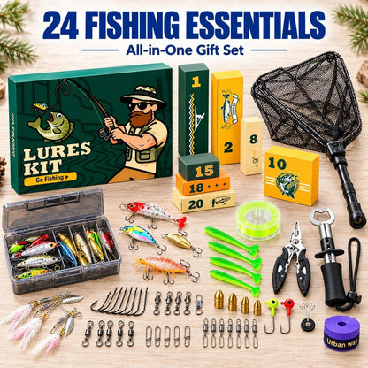 JOE'S FISHING ADVENT CALENDAR -24 Days of Angler's Christmas Advent Calendar🎣