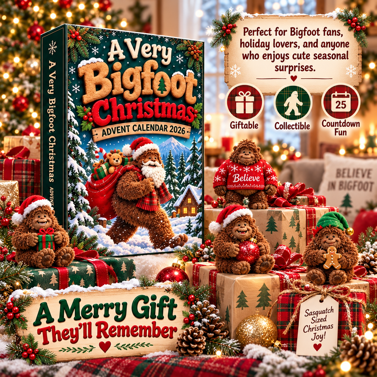 A Very Bigfoot Christmas Advent Calendar 2026