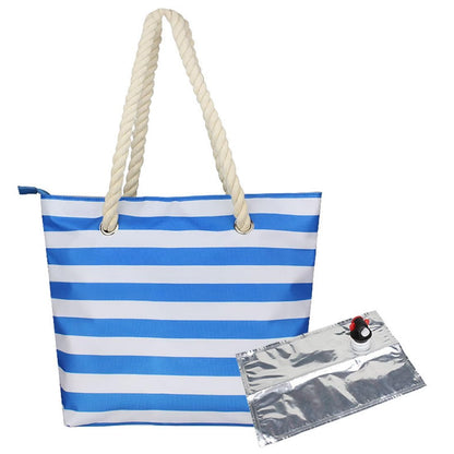 🔥Wine Tote Bag, Leakproof Insulated Purse Carrier with Hidden Spout Compartments