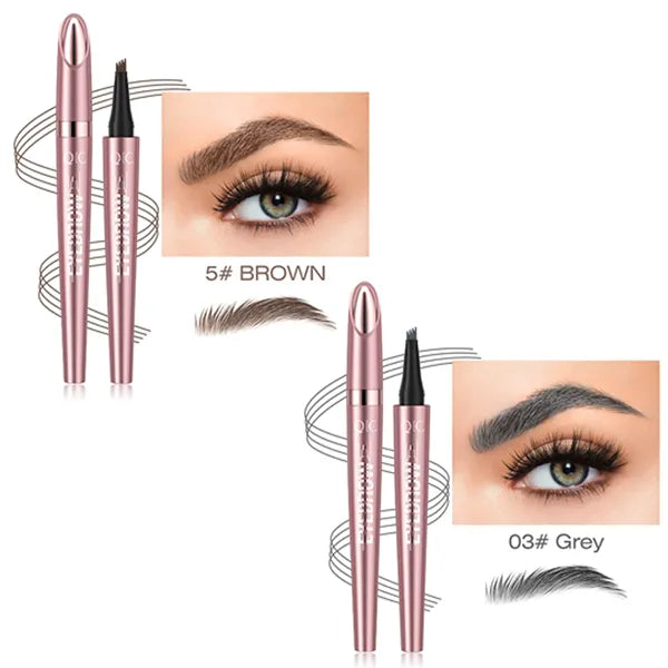 🎁Buy 1 Get 1 Free✨Waterproof Micro-Fork Eyebrow Pencil, Long-Lasting Brow Pen for Natural Hair-Like Strokes