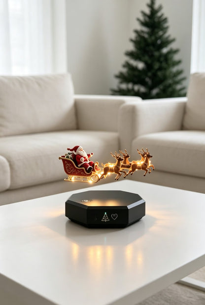 The best Christmas decorations-Santa's Flying Sleigh