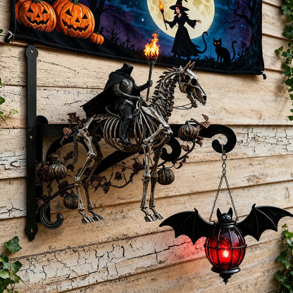 🎃Halloween Decorative Wall Hook - Spooky Outdoor Metal Hanger For Porch & Garden Decor