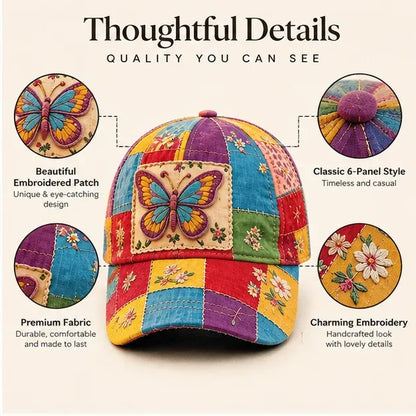 🎁 Coat of Many Colors — Country Queen Butterfly Cap