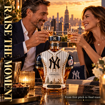 Bronx Bomber Jersey Decanter