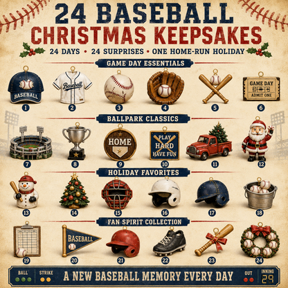 ⚾️Baseball Christmas Advent Calendar