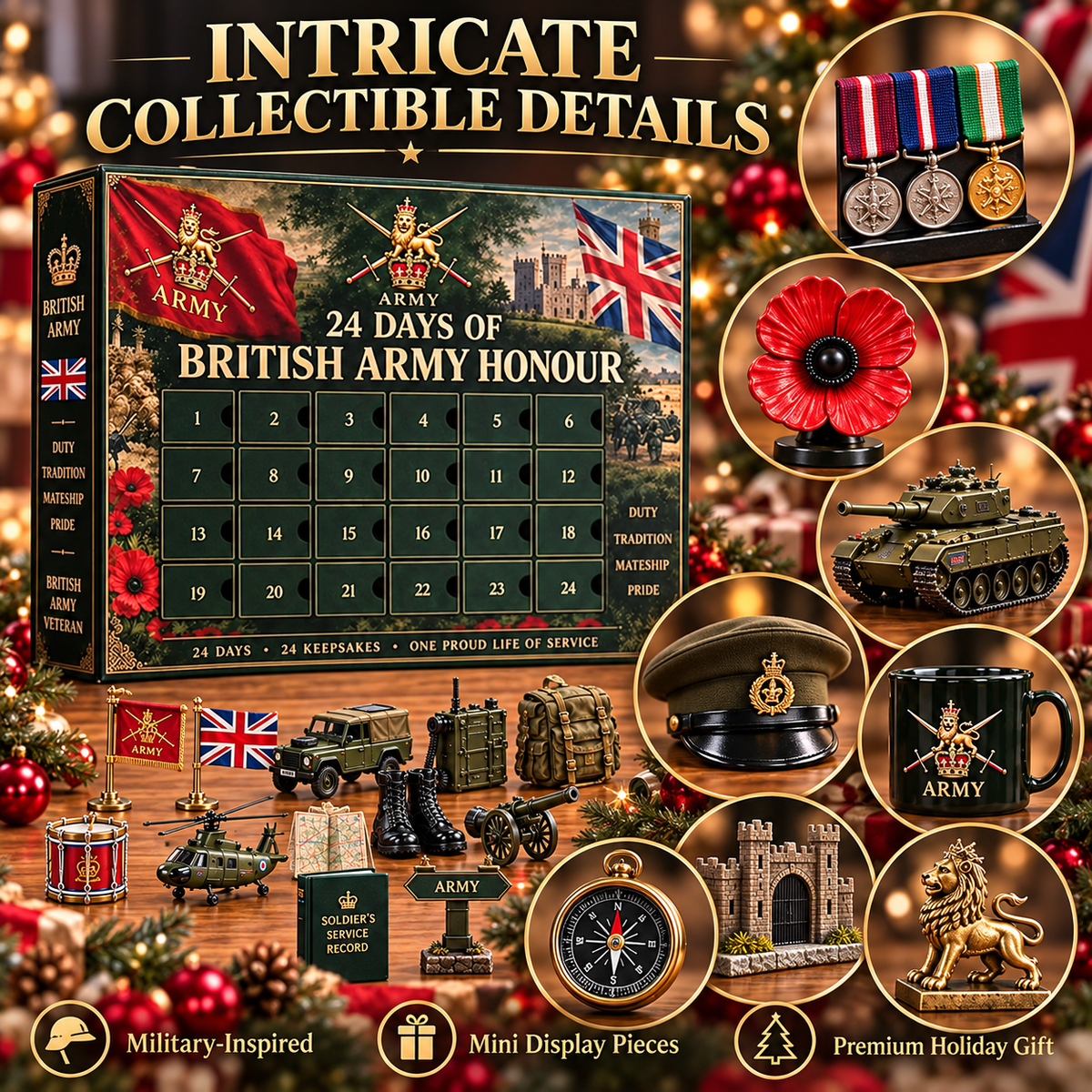 🎄 24 Days of British Army Honour Advent Calendar