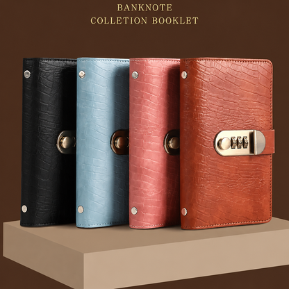 👛 100 Transparent Pocket Currency Collectors Album