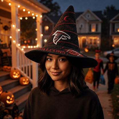Horror Movie Villains Halloween Witch Hat "Creepin' It Real" Tabletop Decor