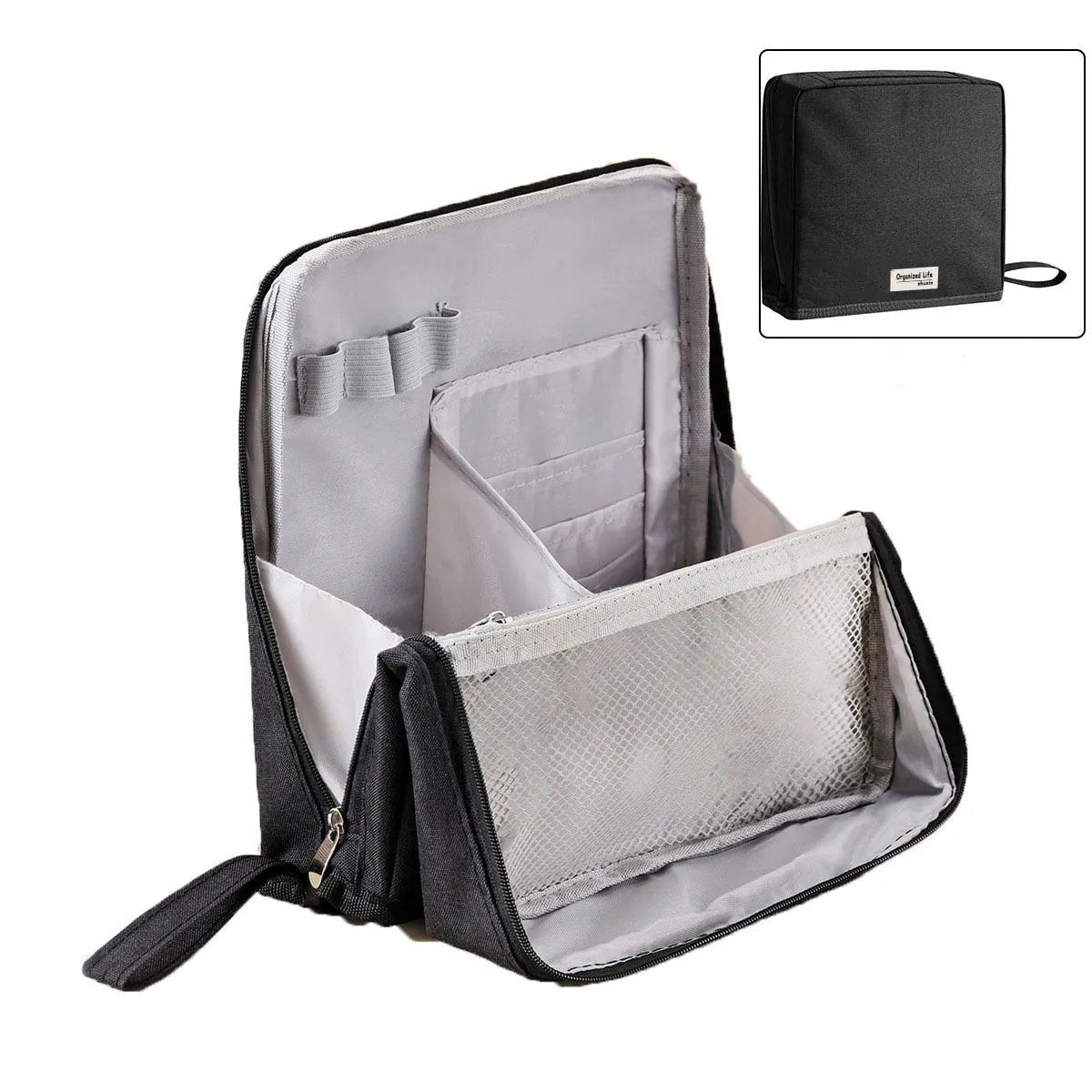 🎉Standing Makeup Bag – Portable, Large Capacity