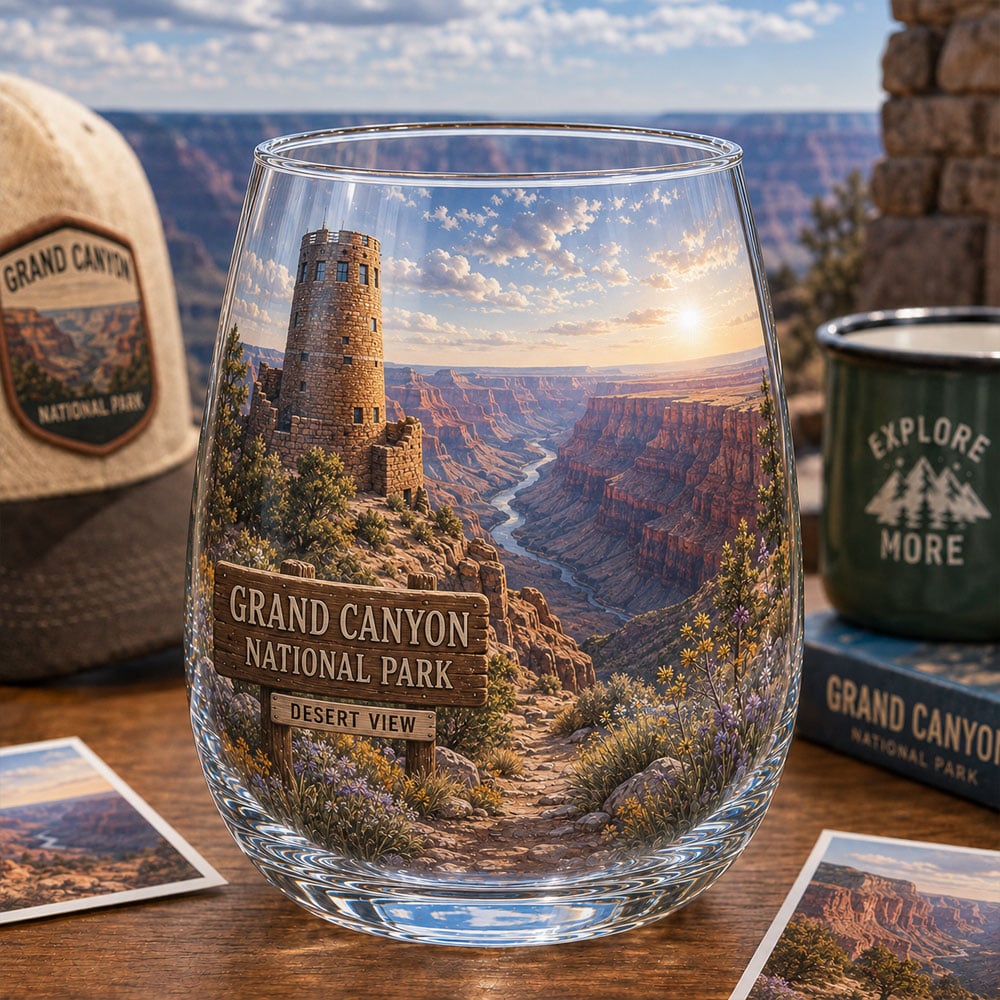 🏞️ National Park Scenic Glass Collection