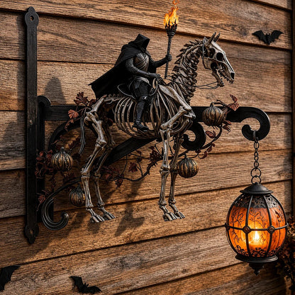 🎃Halloween Decorative Wall Hook - Spooky Outdoor Metal Hanger For Porch & Garden Decor