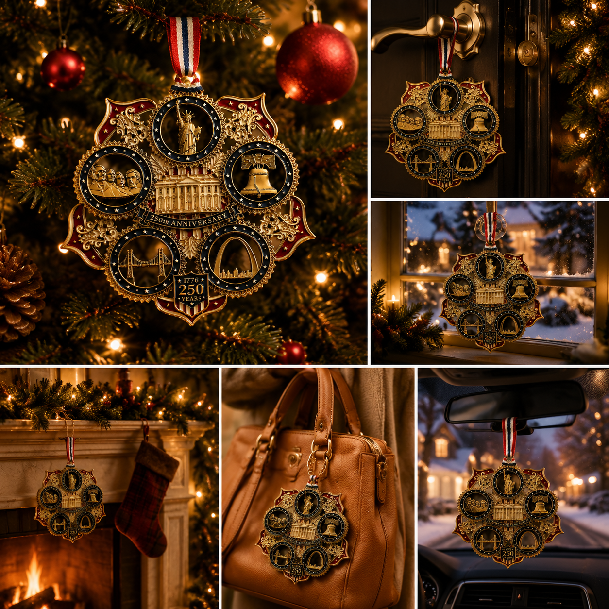 ❤️✨250th Anniversary Christmas Tree Ornament