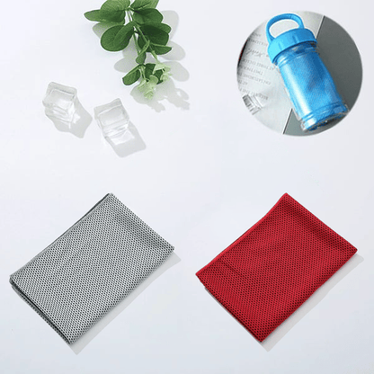 BUY 1 GET 1 FREE🌞Cooling Bottle - Cold Sweat Towel You Can Use Anywhere, Anytime! Reusable Soft Absorbent Cooling Portable