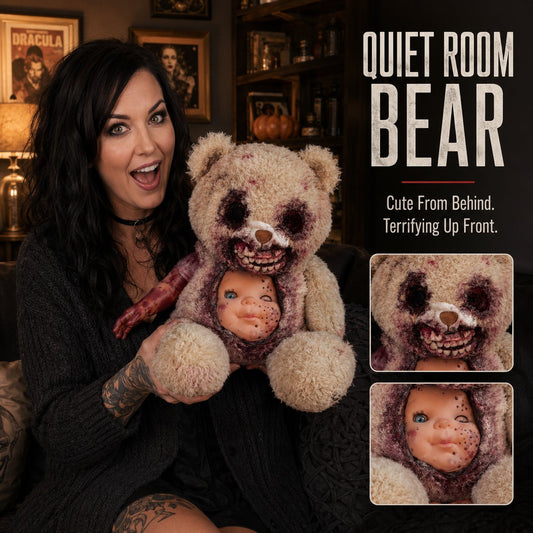 Creepy Reveal Horror Teddy Bear 🧸