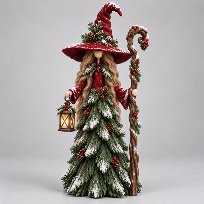 🧙‍♀️🎄Magical Christmas Witch Figurines