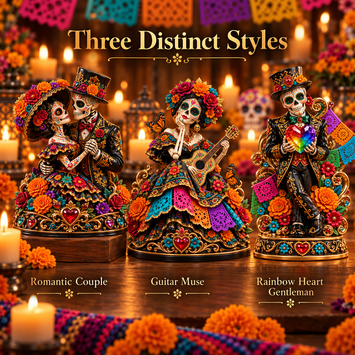 💞 Day of the Dead Catrina Figurines