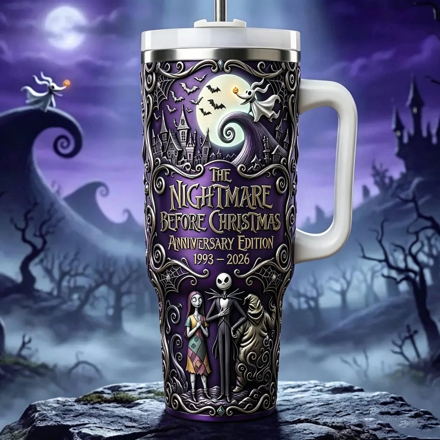 33rd Anniversary Gothic Limited Edition Stainless Steel Tumbler
