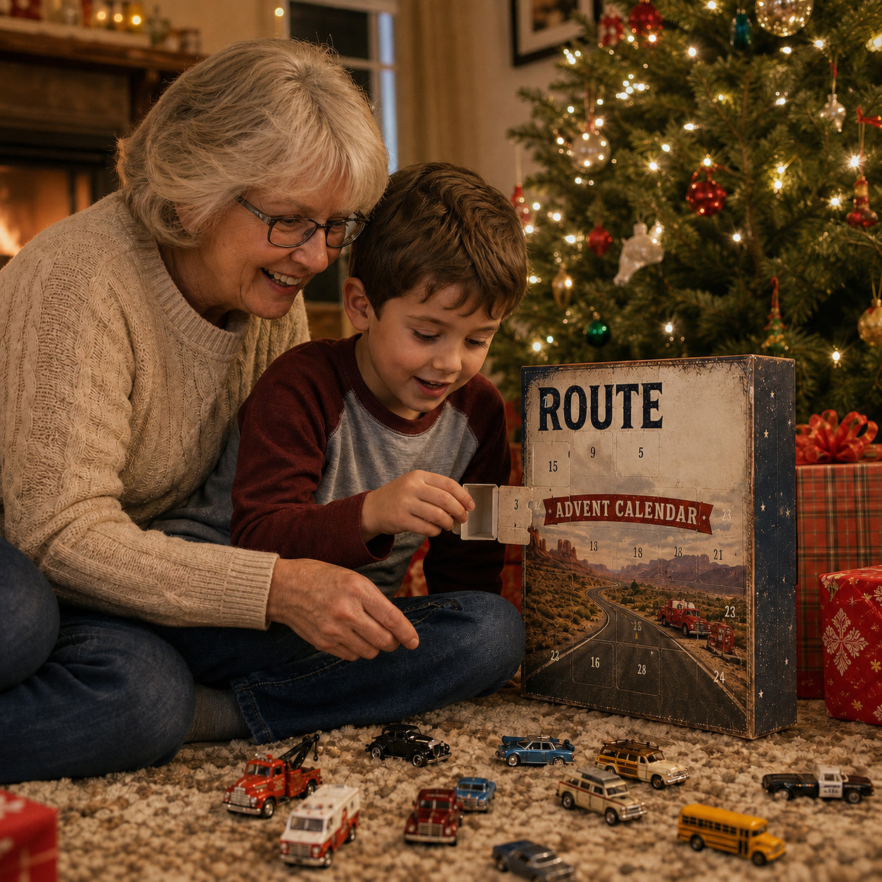 ✨ Route 66 Centennial Advent Calendar – 24 Days of American Road Legends | 1926–2026 Collector’s Edition