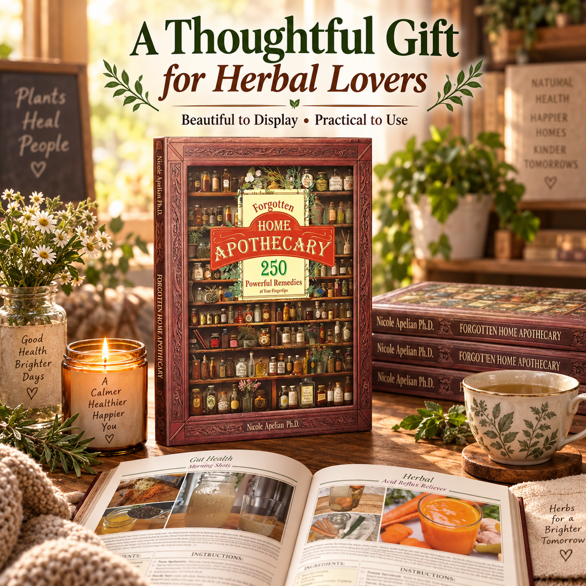 Forgotten Home Apothecary – 250 Powerful Remedies at Your Fingertips