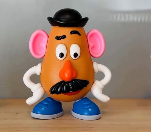 Mr. Potato Head character figure detail