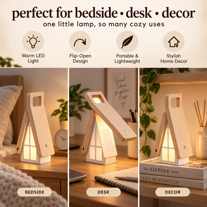 CozyGlow 2-in-1 Portable Lantern & Desk Lamp