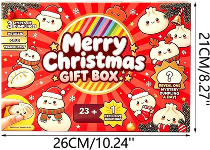 Mystery Dumpling Countdown Gift Box – 24 Days of Squishy Surprises