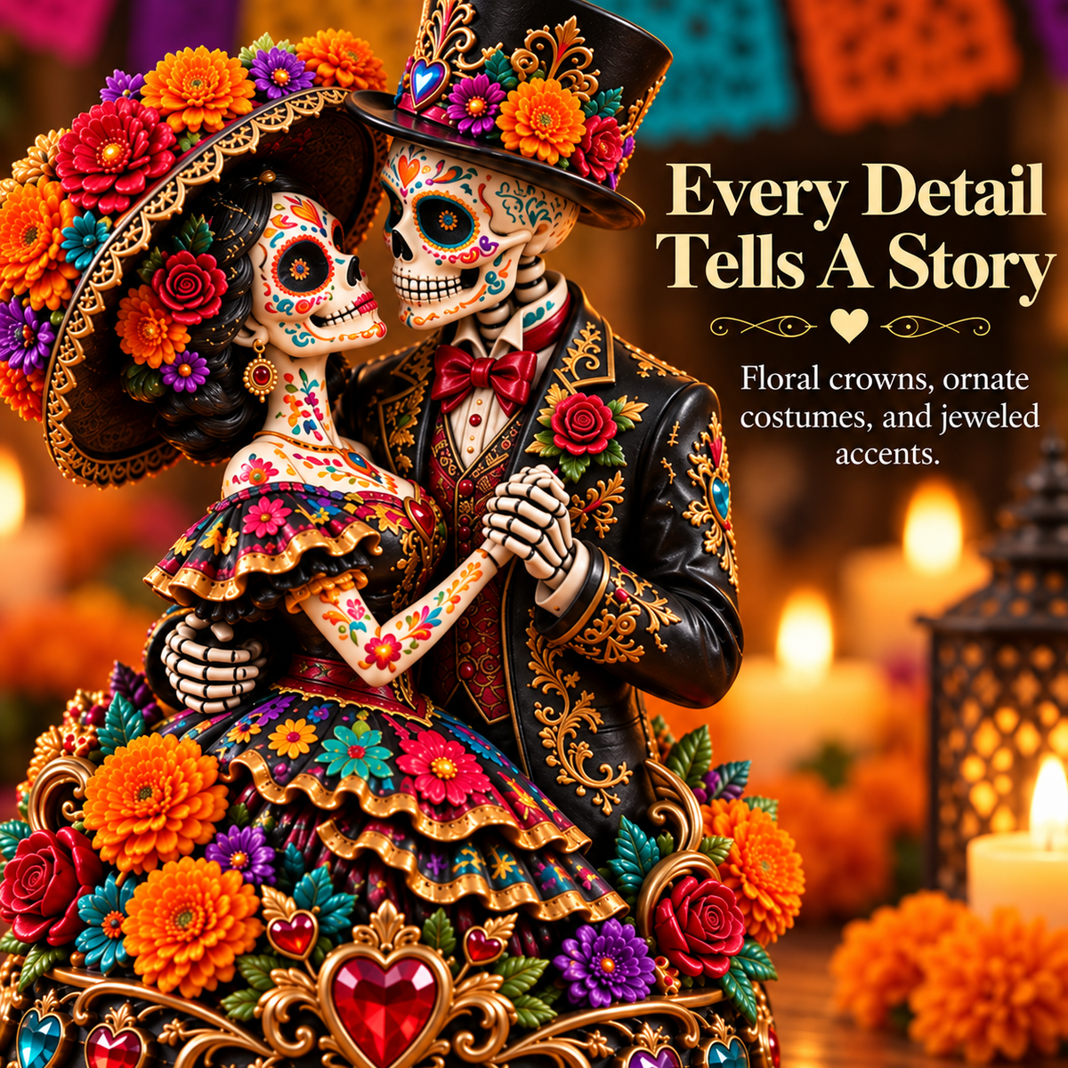 Día de los Muertos figurine gift