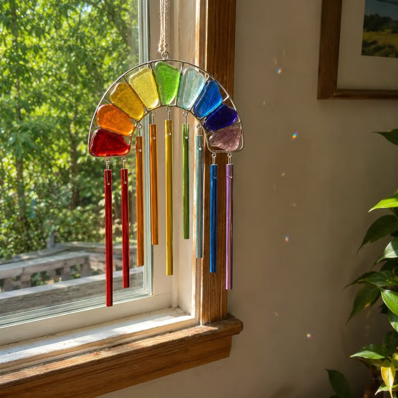 Rainbow Sun Catcher Wind Chime