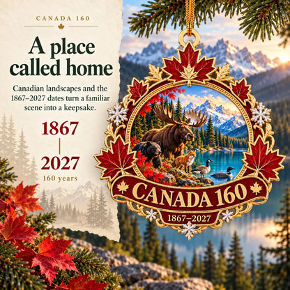 🍁🇨🇦 Canada 160th Anniversary Keepsake – 5 Heritage-Inspired Designs Celebrating 1867–2027