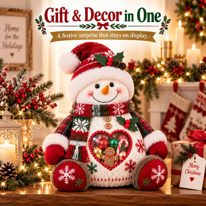 🎅 Refillable Christmas Figurine Treat Holder