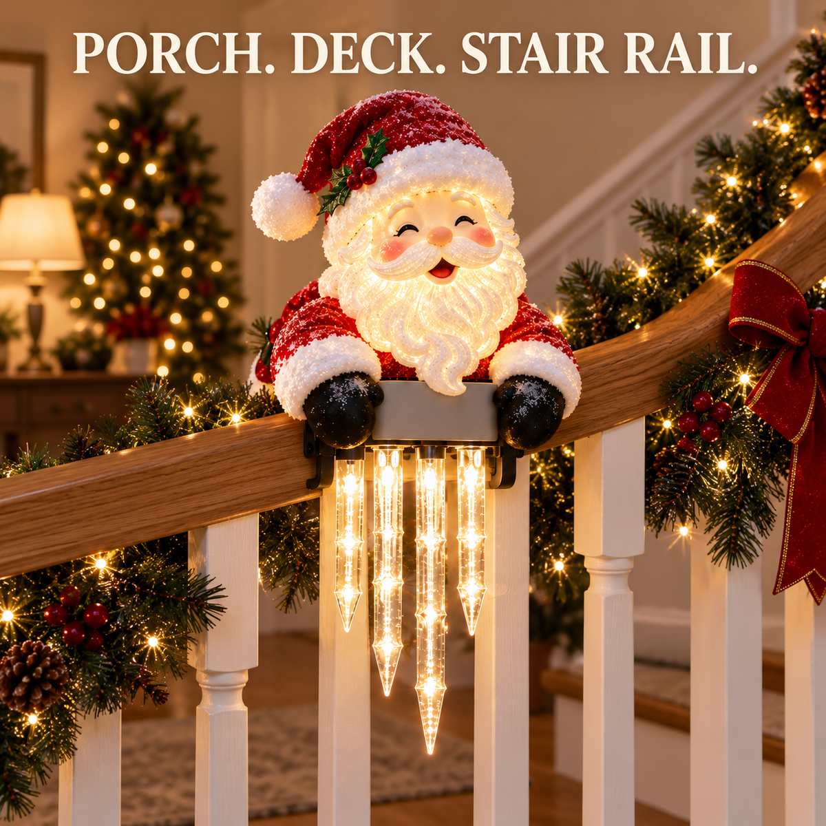 🎄Christmas Character Railing Lights