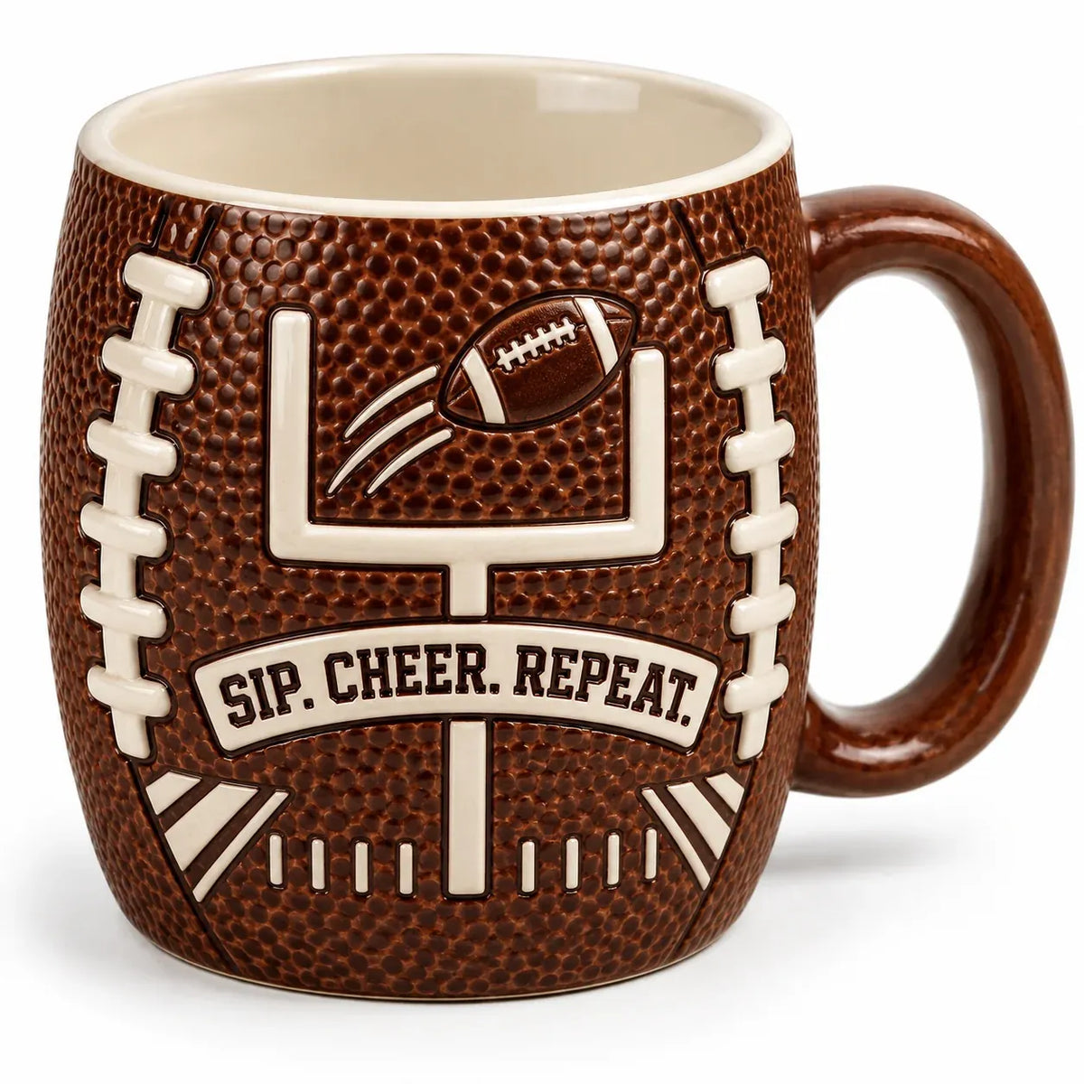 🏈🔥 Game Day 3D Football Mug – 5 Fun Ceramic Designs for Coffee, Beer & Sports Fans
