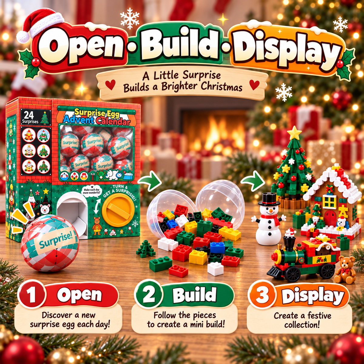 🎄North Pole Surprise Machine™ – 24-Day Christmas Advent Calendar