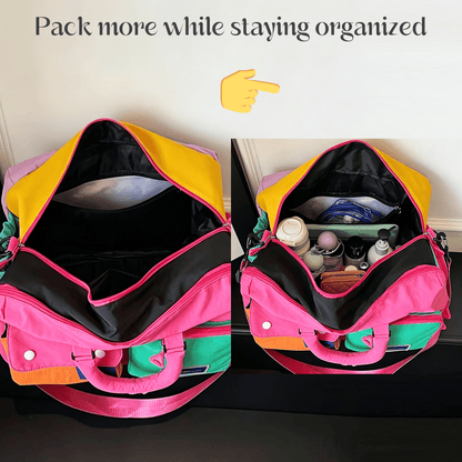 🌈 'Dopamine' Women's Portable Nylon Messenger Crossbody Bag